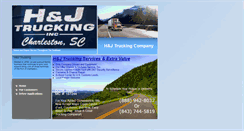 Desktop Screenshot of handjtrucking.com